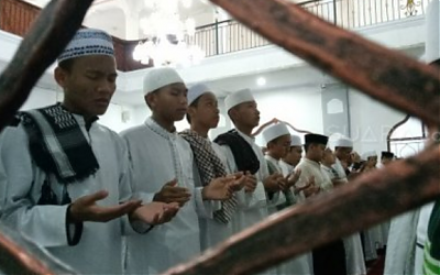 Santri di Bogor Gelar Salat Gaib untuk Korban Teror Masjid Selandia Baru