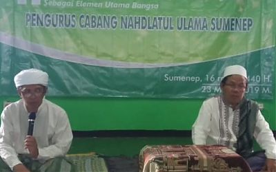 Memperkuat Ukhuwah Wathoniyah dalam Harlah NU ke-96 PCNU Sumenep