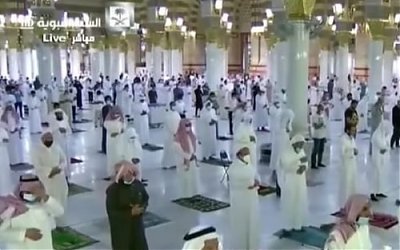 Shalat Jum'at di Masa New Normal