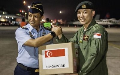 Singapura Siap Bantu Korban Gempa dan Tsunami Sulteng