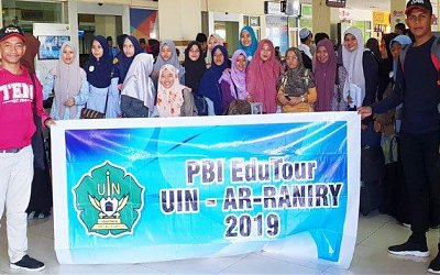 Mahasiswa PBI UIN Ar Raniry Gelar Perjalanan Edukasi ke Brunei Darussalam-Malaysia