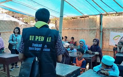 UI Kirim Perawat Ke Daerah Bencana Lombok
