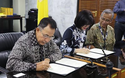 UI Kerja Sama dengan Bank Mandiri Bidang Pengabdian Masyarakat dan RS UI