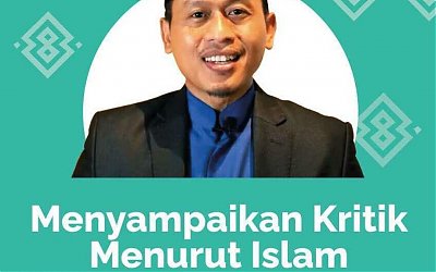 Ustadz H.M. Nur Hayid: Menyampaikan Kritik Menurut Islam