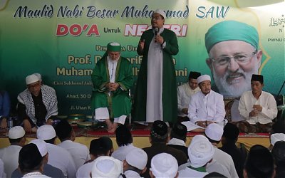 Cicit Syekh Abdul Qadir al Jailani Hadiri Maulid Nabi JATMAN DKI