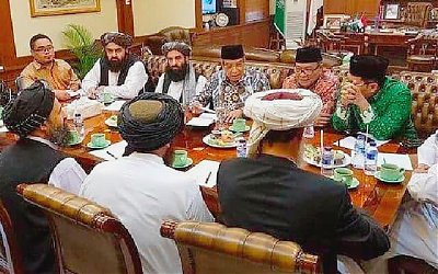 Pemimpin Taliban Kunjungi PBNU Bicarakan Perdamaian