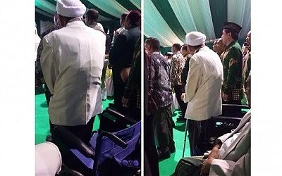 Mbah Maimun Zubair Sungguh Sangat Cinta Tanah Air