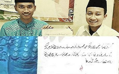 Membanggakan! Dua Santri Jombang Ini Juara Internasional Lomba Kaligrafi di Irak