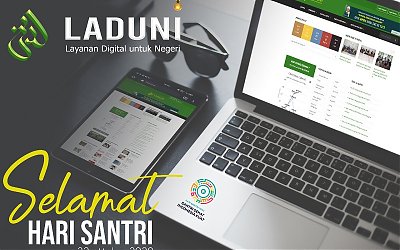 Keluarga Besar Laduni.ID Mengucapkan Selamat Hari Santri Nasional 2020