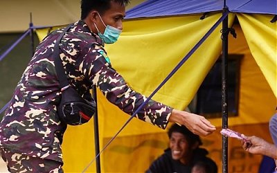 Bantu Korban Bencana, Banser Tetap Prioritaskan Protokol Kesehatan