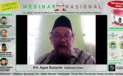 KWF Bersama PCNU Jakpus Gelar Diskusi dan Peluncuran Buku KH. Wahab Chasbullah