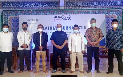 Cetak Jurnalis Muda, Metro TV Latih Santri Ponpes Al-Ittihad Cianjur