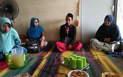 KKL Kelompok 3 IAIN Pontianak Kuatkan Islam dan Budaya Lokal di Desa Sungai Limau