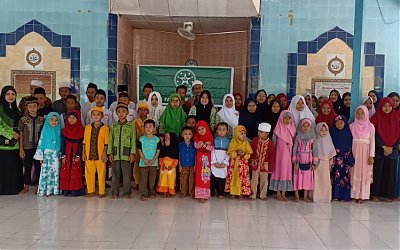Semarak Asyura, PC FatayaT NU Landak Gelar Santunan Yatim Piatu