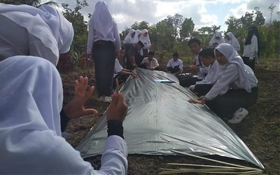 Santri Agribisnis Sirajul Huda Mulai Persiapkan Lahan Jelang Musim Hujan