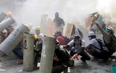 Indonesia dan Dunia Minta Myanmar Tidak Brutal Hadapi Demonstran