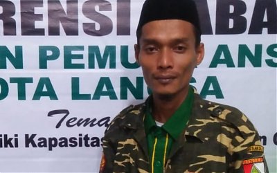 Muhammad Ali Terpilih Sebagai Ketua Cabang GP Ansor Kota Langsa Secara Aklamasi