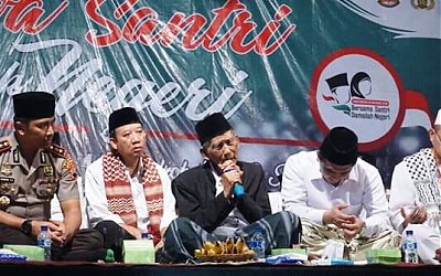 Ribuan Nahdliyin Kabupaten Banyumas Doakan Indonesia