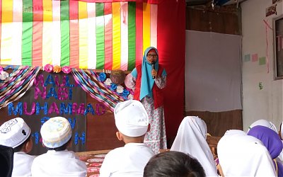 Bustanul Ma’rif Pupuk Cinta Rasulullah pada Siswanya Sejak Usia Dini