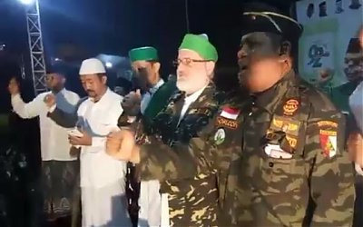 Cucu Syekh Abdul Qadir Jailani Bangga dengan Banser dan NU
