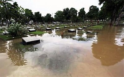 Cara Tepat Menguburkan Jenazah Ketika Tanah Tergenang Banjir