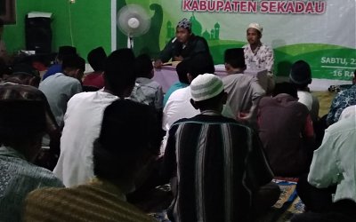 10 Titik di Sekadau Laksanakan Istighosah Kubro Peringatan Harlah Ke-96 NU