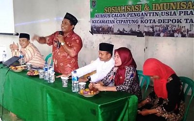 Tekan Perceraian, Kecamatan Cipayung Bekali Siswa Materi Pra Nikah
