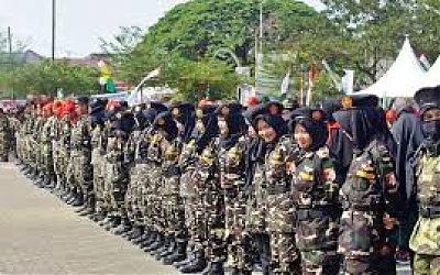 Banser itu Bisa Galak, Bisa Lucu!