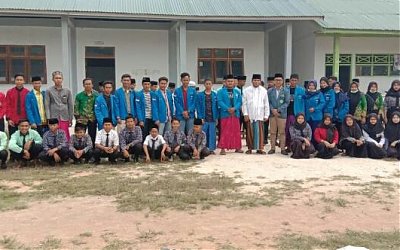 Banom NU di Mempawah Gelar Shalat Istisqa' dan Pembagian Masker