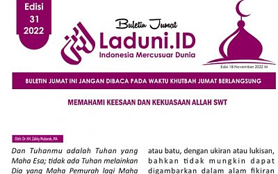 Buletin Jumat Laduni.ID Edisi 31: Memahami Keesaan dan Kekuasaan Allah SWT