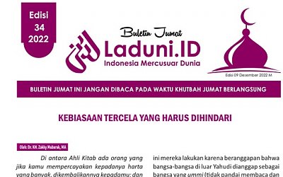 Buletin Jumat Laduni.ID Edisi 34: Kebiasaan Tercela yang Harus Dihindari
