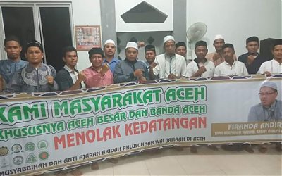 Masyarakat Aceh Menolak Kehadiran Firanda Andiraja