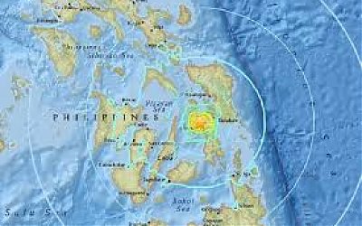 Gempa Dahsyat Berkekuatan 6,4 Kembali Guncang Filipina
