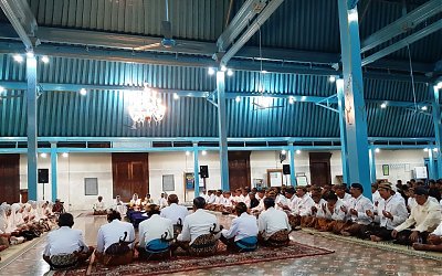 Haul Sultan Agung Keraton Solo Diisi dengan Tahlil