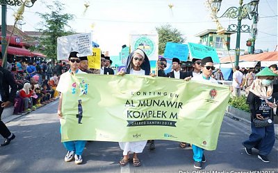 Pringati Hari Santri, Ribuan Santri Padati Jalan Malioboro