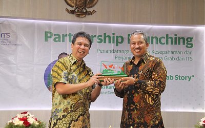 Tingkatkan Inovasi di Bidang Teknologi, ITS Kerjasama dengan Grab