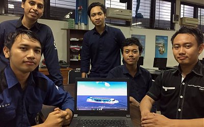ITS Juara Kedua Desain Keamanan Kapal Feri Internasional
