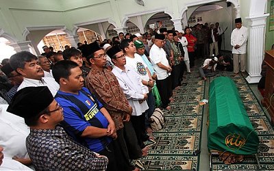 Bagaimana Letak Posisi Mayat Saat Dishalatkan?