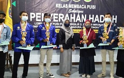 Unira Umumkan Pemenang Lomba Baca Puisi Piala D. Zawawi Imron tahun 2021