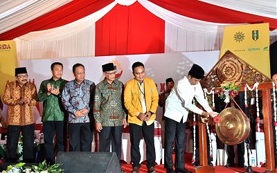 Presiden Jokowi Hadiri Pembukaan Muktamar XXI IPM