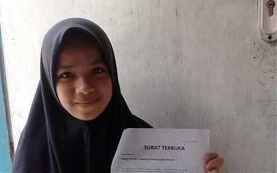 Anak Ini Buat Surat untuk Jokowi karena Sulit Bayar Kuliah