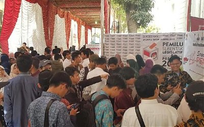 Di Mesir, Lebih dari 7.000 WNI Nyoblos di KBRI Kairo