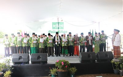 Sambil Resmikan Kantor, PCNU Kabupaten Bandung Barat Dilantik