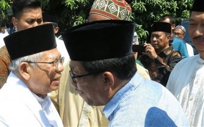 KH Ma'ruf Amin Perjuangkan Ekonomi Pesantren