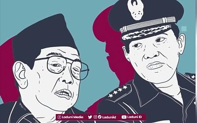 Tahun 1975 M: Kisah Gus Dur dan Jenderal L.B Moerdani