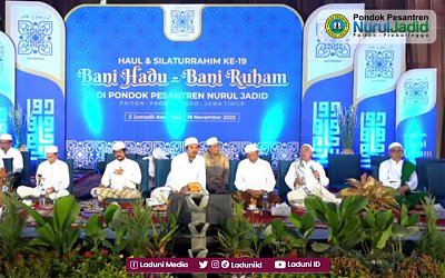 Agenda Haul serta Silaturrahim Bani Hadu dan Bani Ruham di Ponpes Nurul Jadid Paiton Dihadiri 3000 Dzurriyyah Keluarga