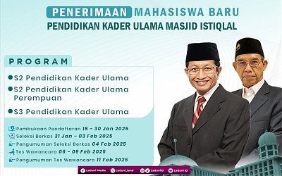 Pendaftaran PKU Masjid Istiqlal Dibuka: Indonesia Siap Lahirkan Ulama Bertaraf Global