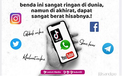 Adab Bermedia Sosial Agar Tidak Tersungkur ke Neraka