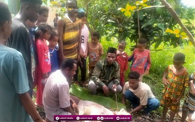 Santri Goes to Papua: Perayaan Idul Adha di Kurwato, Semangat Kurban Hingga Pelosok Papua