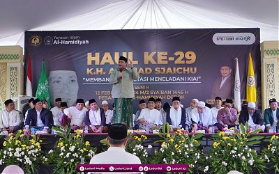 Agenda Haul Ke-29 KH. Achmad Sjaichu Mengusung Tema “Membangun Prestasi, Meneladani Kiai”
